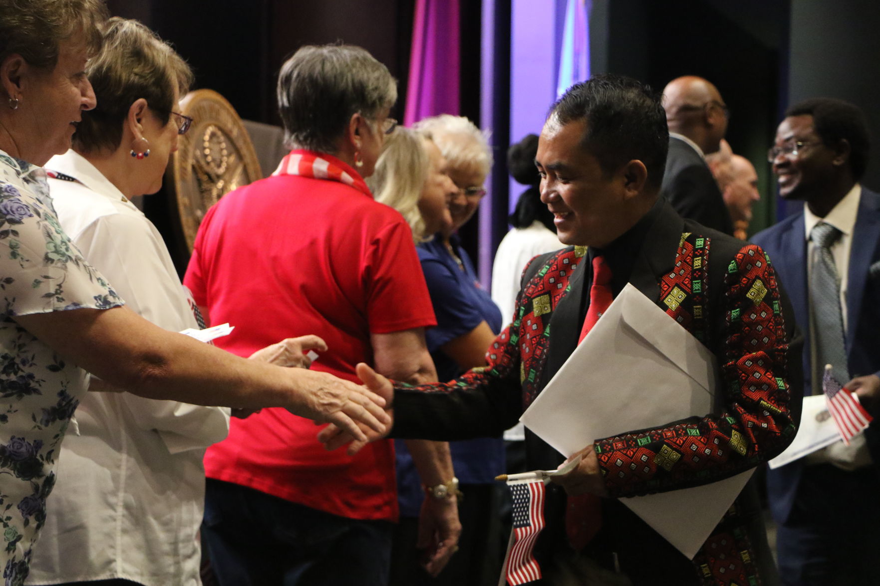 Naturalization ceremony